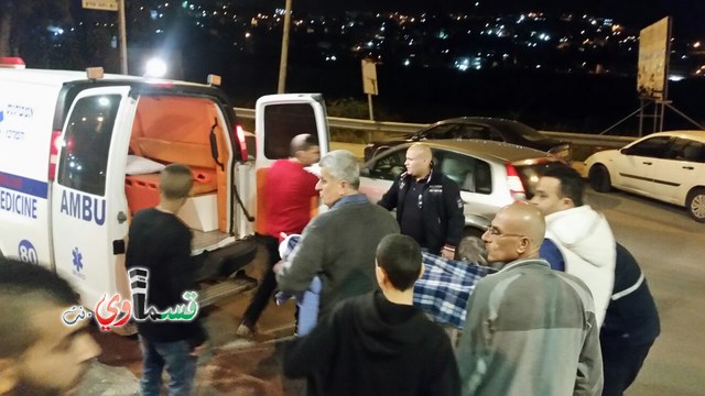باقة الغربية : ثلاث إصابات جراء حادث طرق على الشارع الرئيسي بين باقة وجت